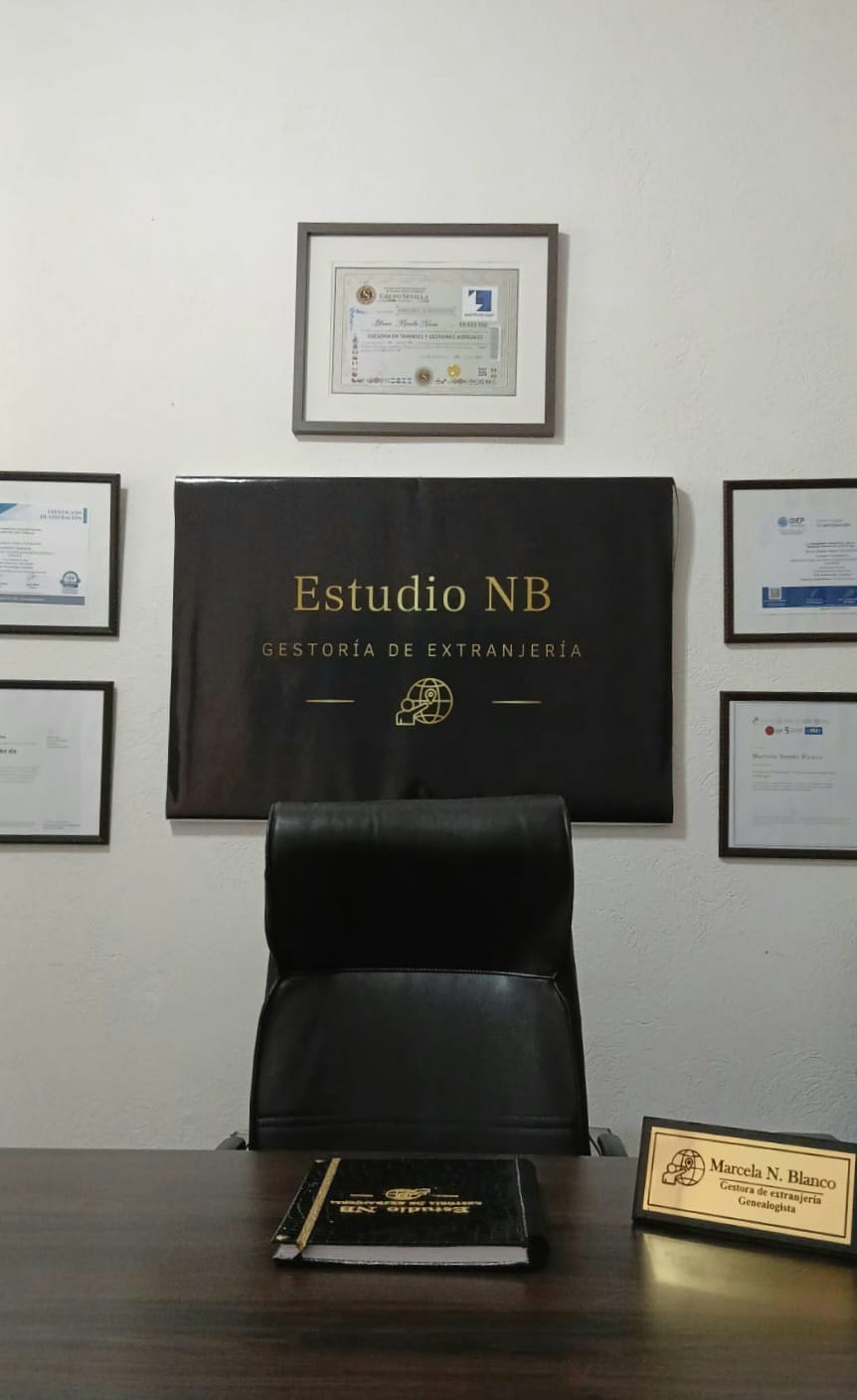 Estudio NB — Gestión de extranjería y genealogía