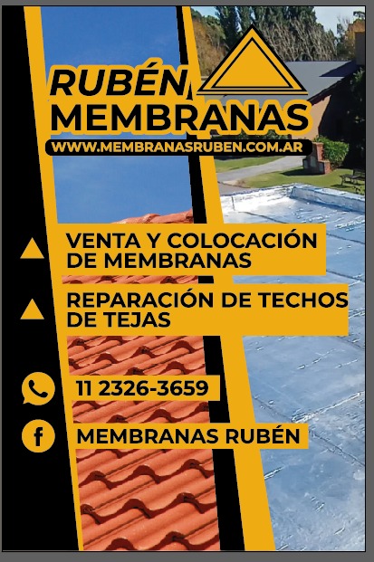 Flyer Membranas Rubén