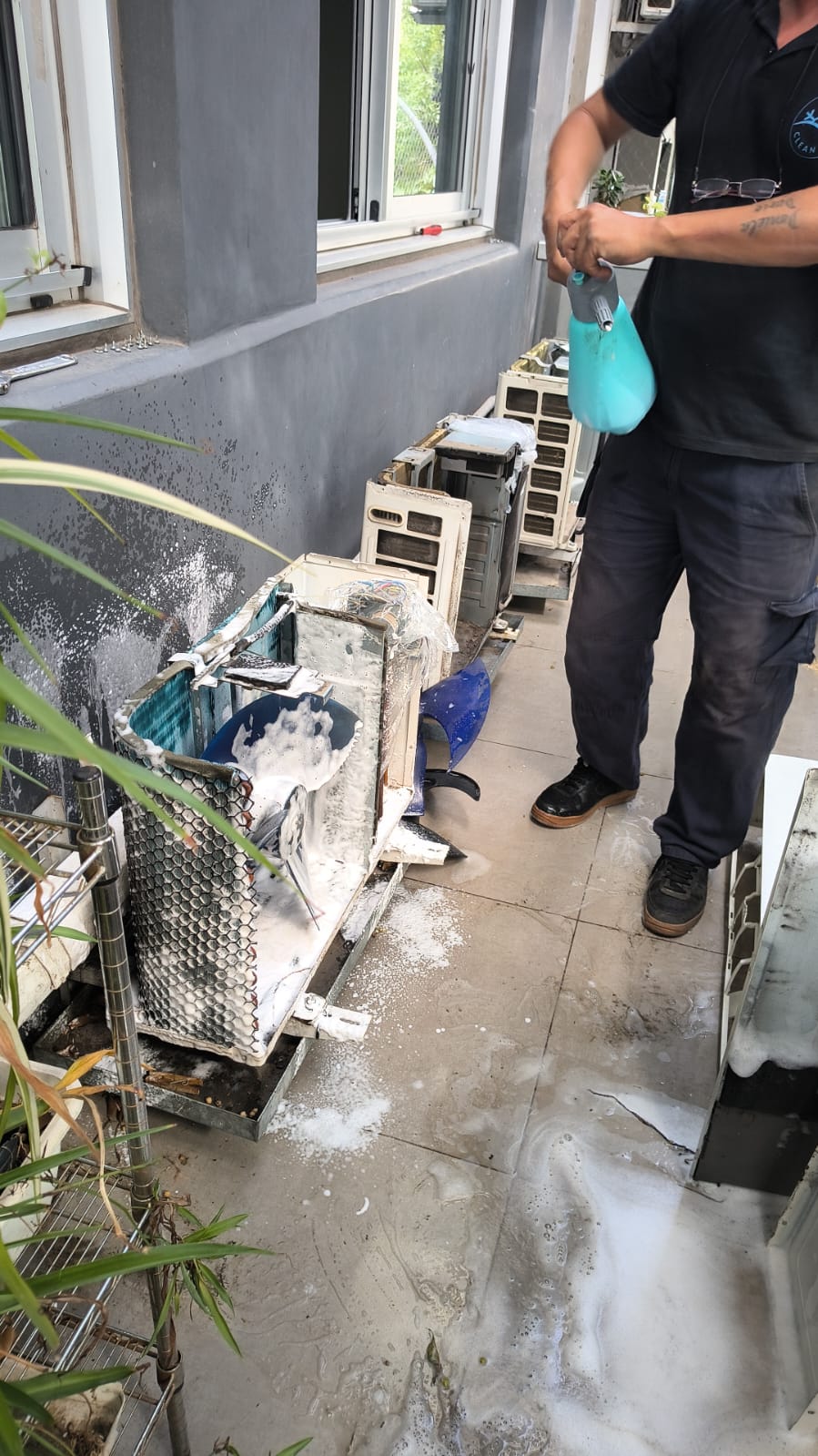 Trabajo eléctrico Clean Air