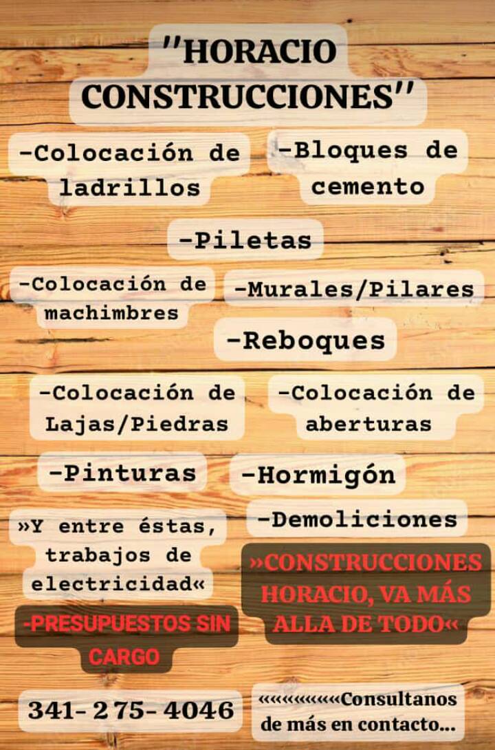 Trabajo de Construcciones Horacio