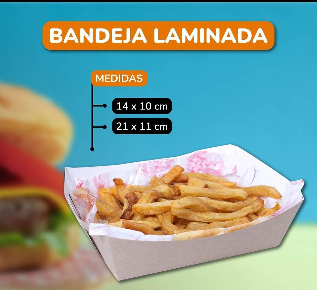Bandeja laminada