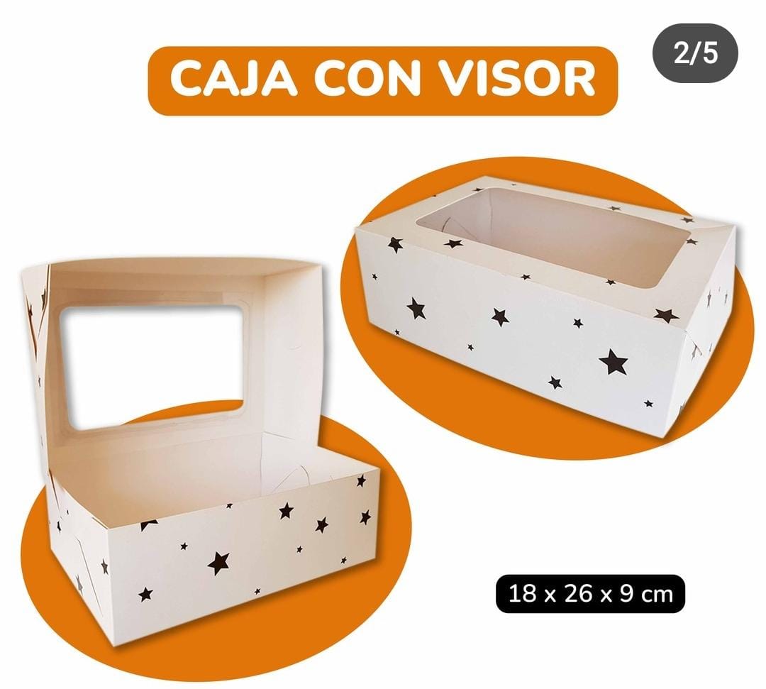 Caja con visor