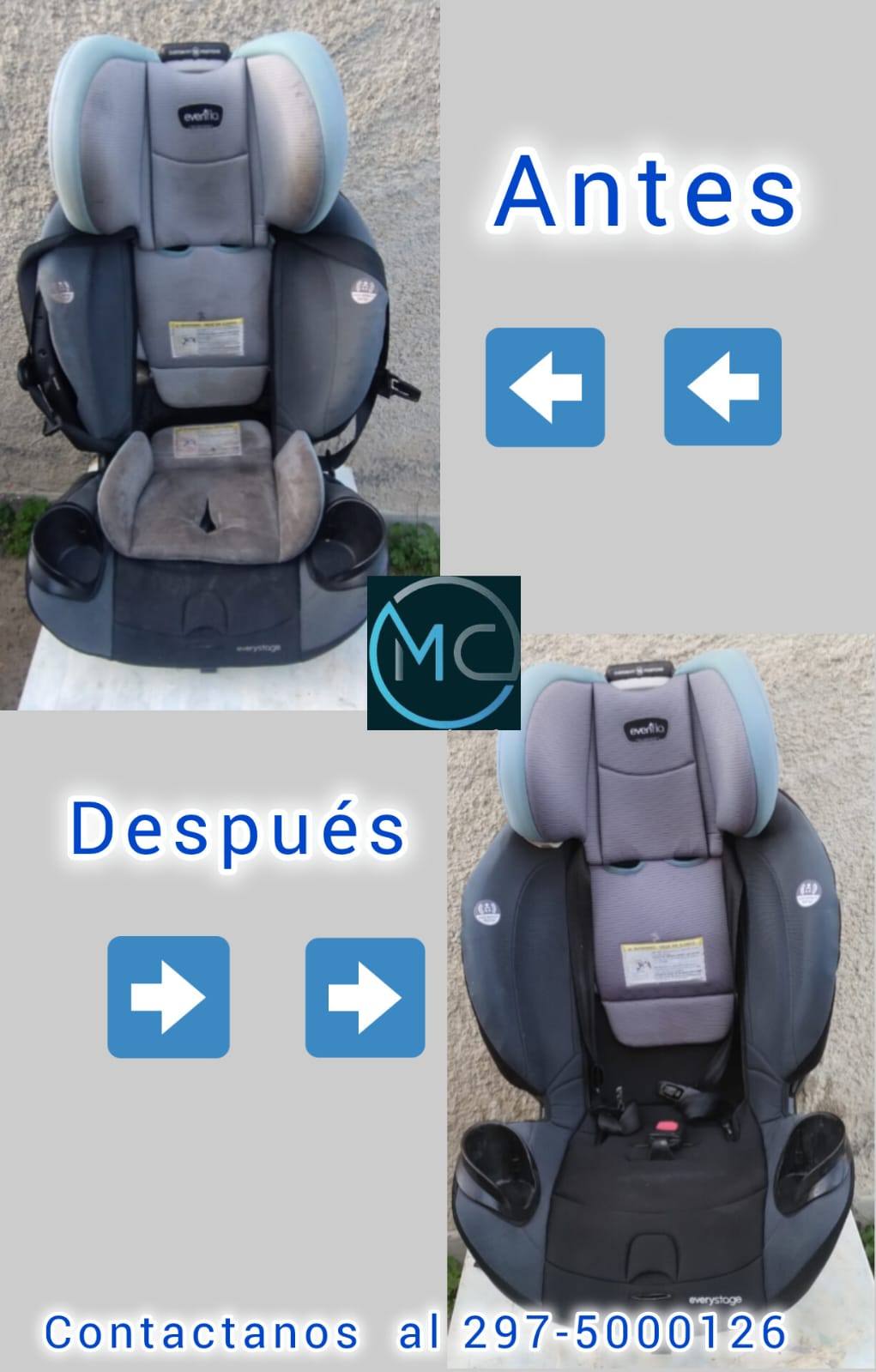 Trabajo de limpieza de tapizados 4