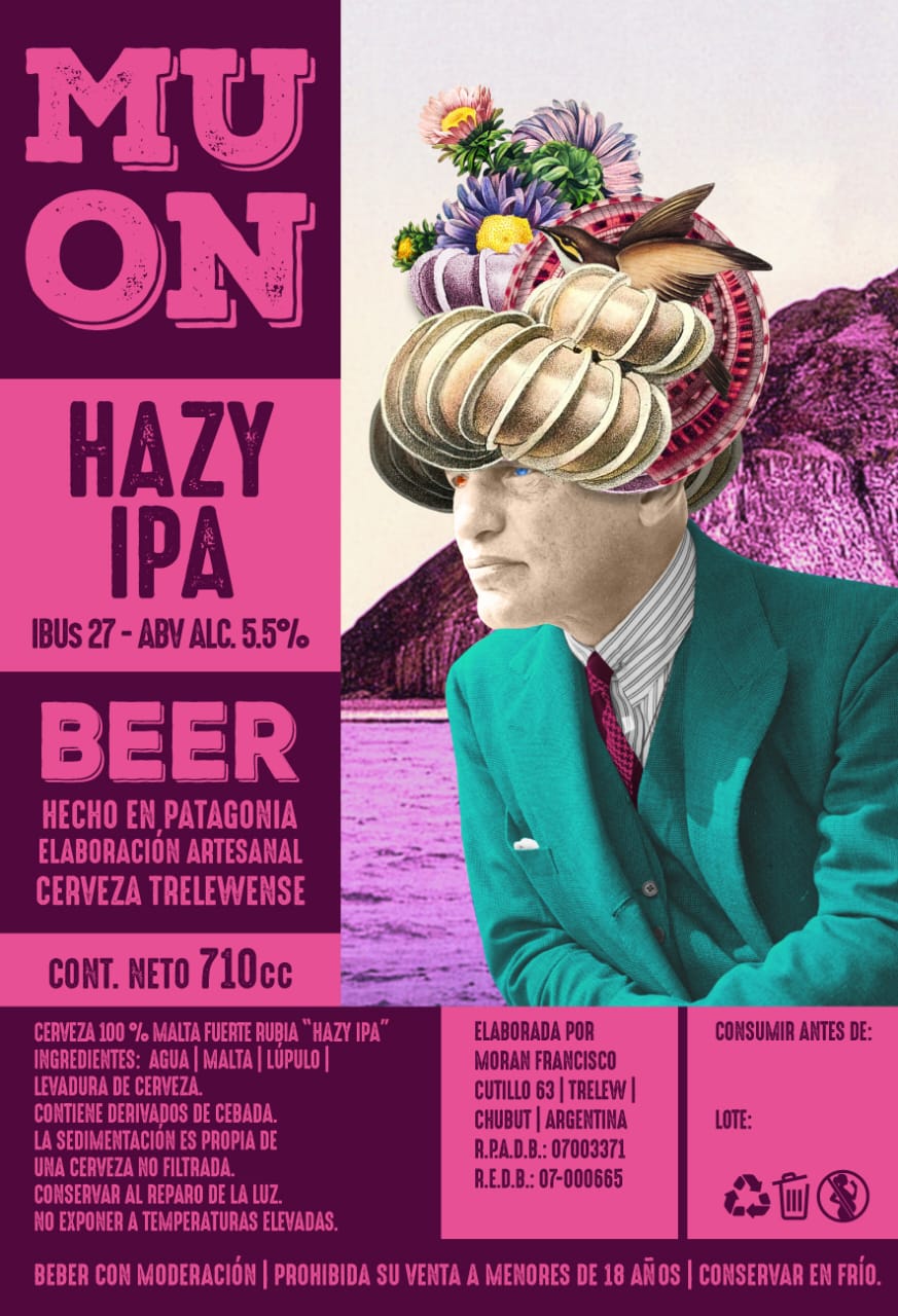 Hazy IPA Microcervecería Muon