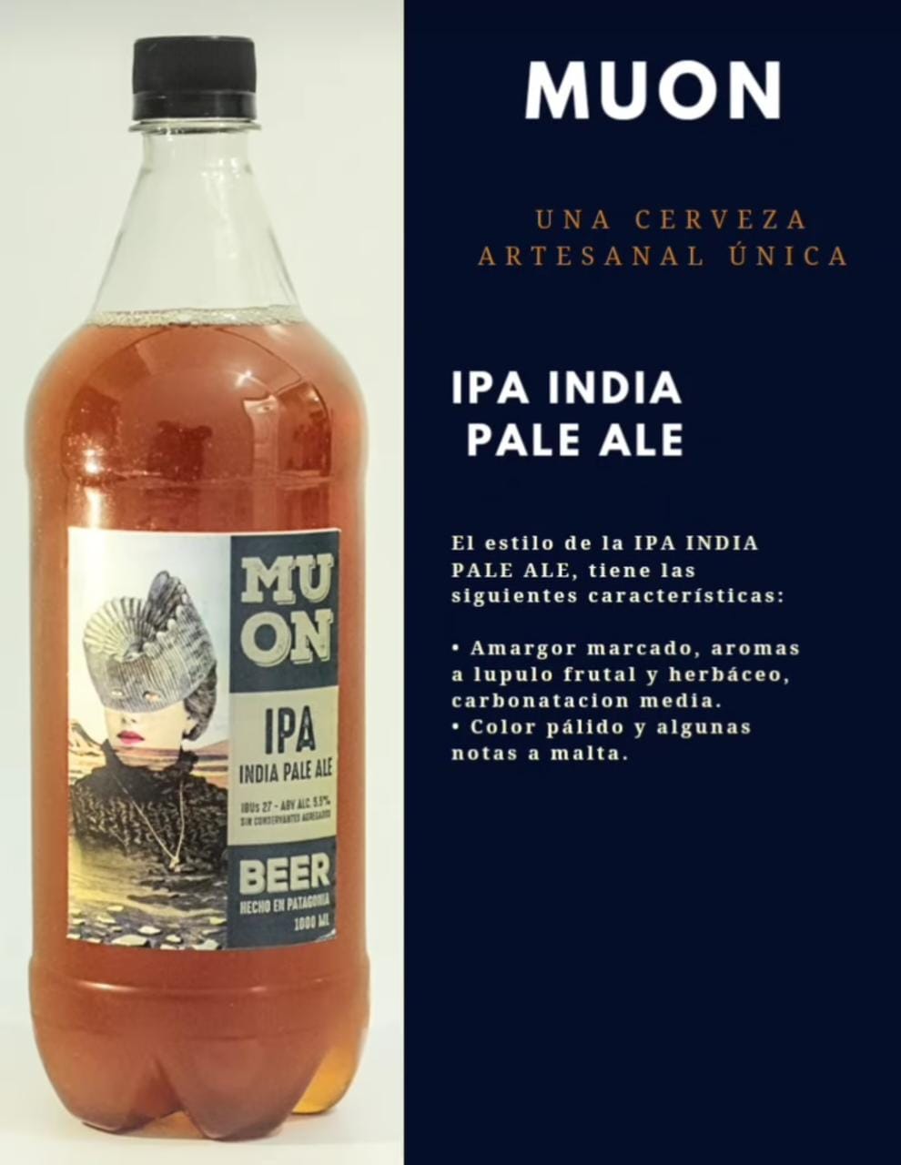 IPA Microcervecería Muon 2