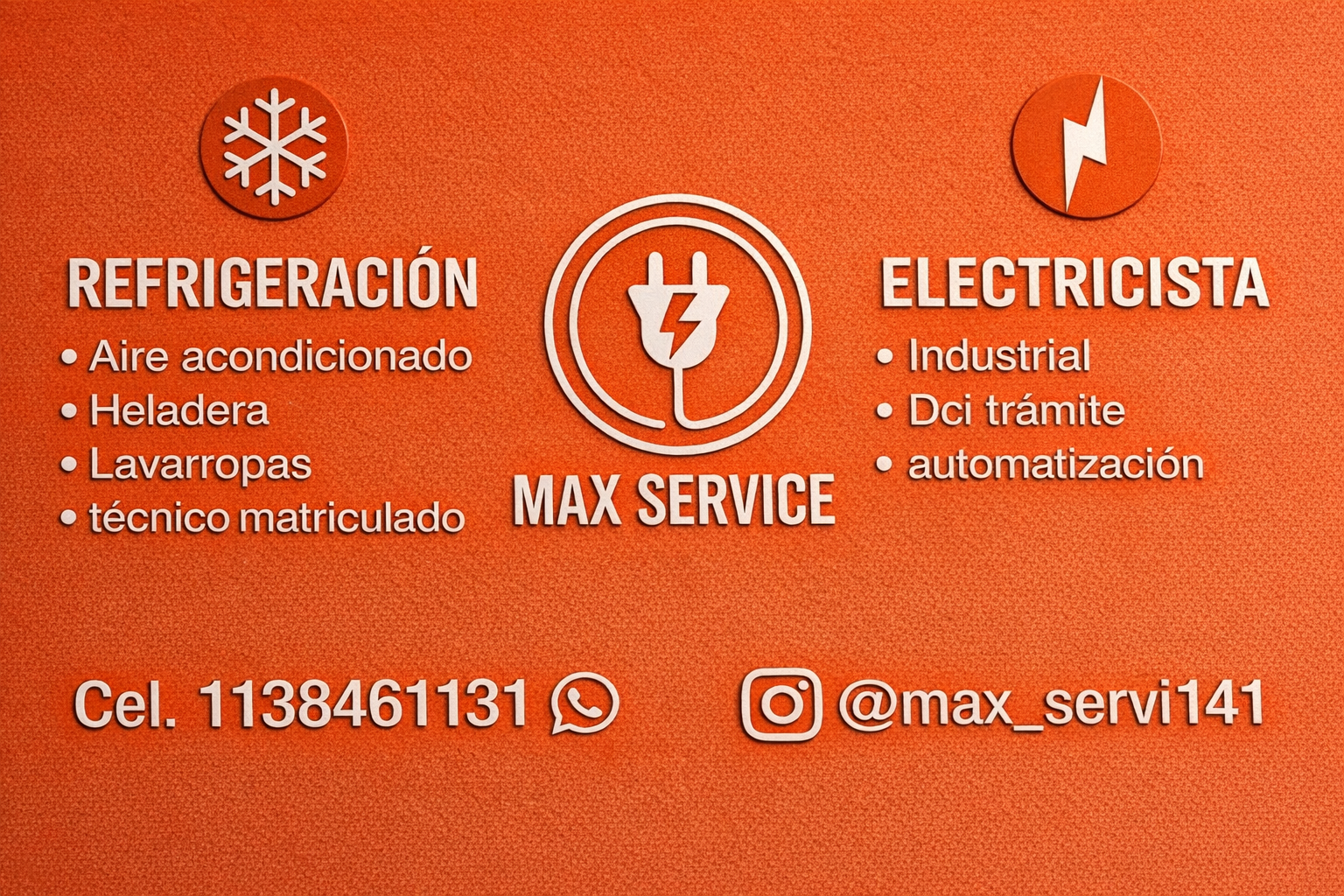 Servicios técnicos de Max Service